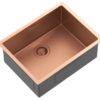 Nerezový drez NOVA 590 copper