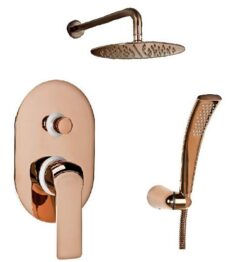 Podomietková sprcha AR ružová (rose gold)