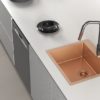 Nerezový drez TERRA 550 copper